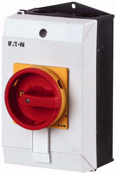 Interrupteur principal fonction arrêt d'urgence jaune/rouge - T0-1-102/I1/SVB - 207143 - Eaton