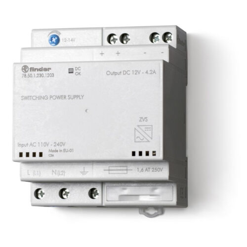 Alimentation modulaire 110 à 240V AC - 4,6A - 785012301203 - Finder