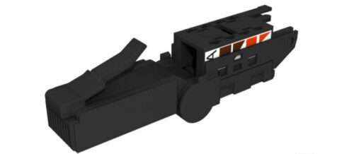 Plug Angule Cat6A Non Blinde