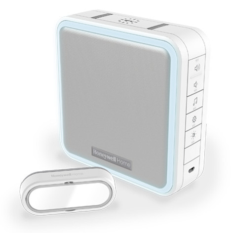 Kit Carillon et sonnette sans fil - Blanc - DC915SL - Honeywell