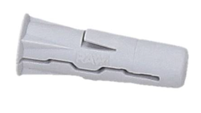 Chevilles Universelles D5X24 - Boîte de 100 - R-UNO-N-05 - Rawlplug