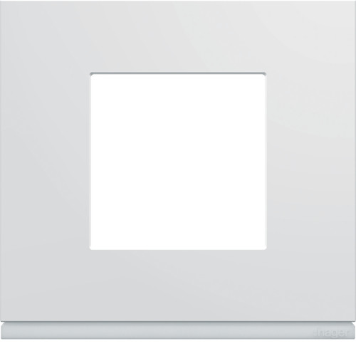 Plaque Gallery plastique 1 poste – Hager