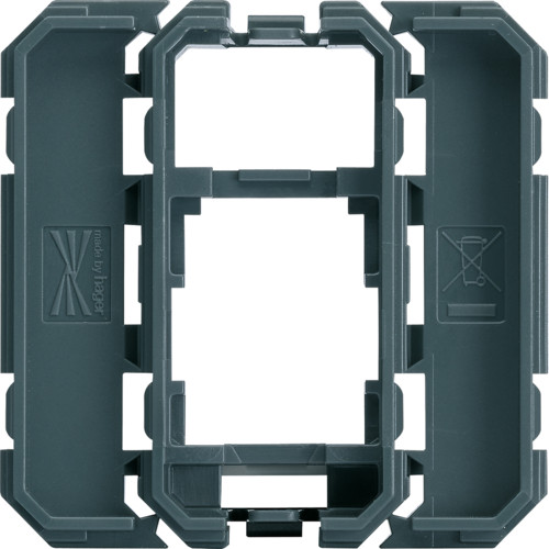 Adaptateur RJ45 keystone Gallery - 2 modules - WXF202 - Hager