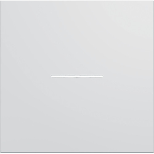 Enjoliveur interrupteur à voyant gallery 2 modules - Blanc pure - WXD001B - Hager