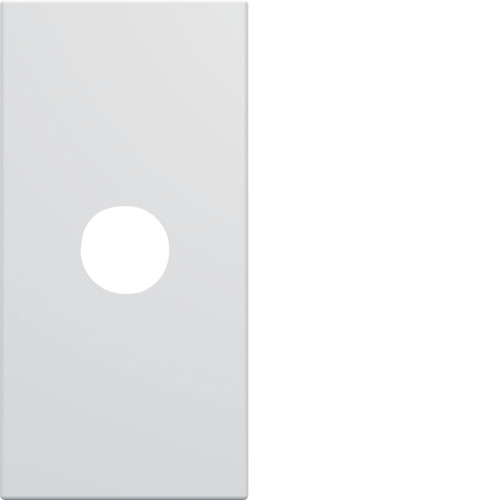 Sortie de fil 1 module Gallery - Blanc Pure - WXF687B - Hager