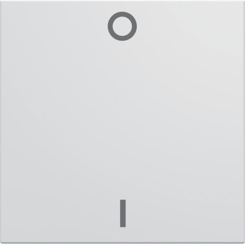 Interrupteur bipolaire 16A gallery - 2 modules - Blanc pure - WXF015B - Hager