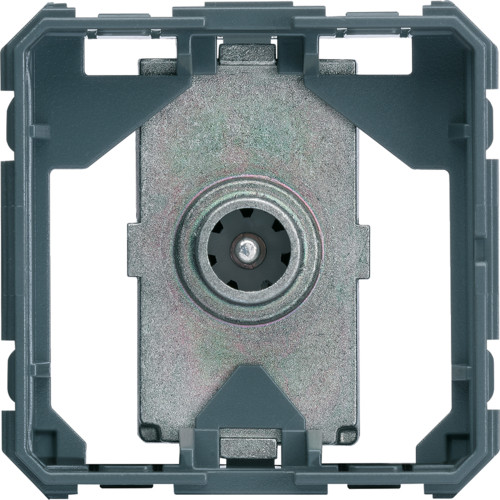 Prise TV BNC traversante 10db Gallery - 2 modules - WXF251 - Hager