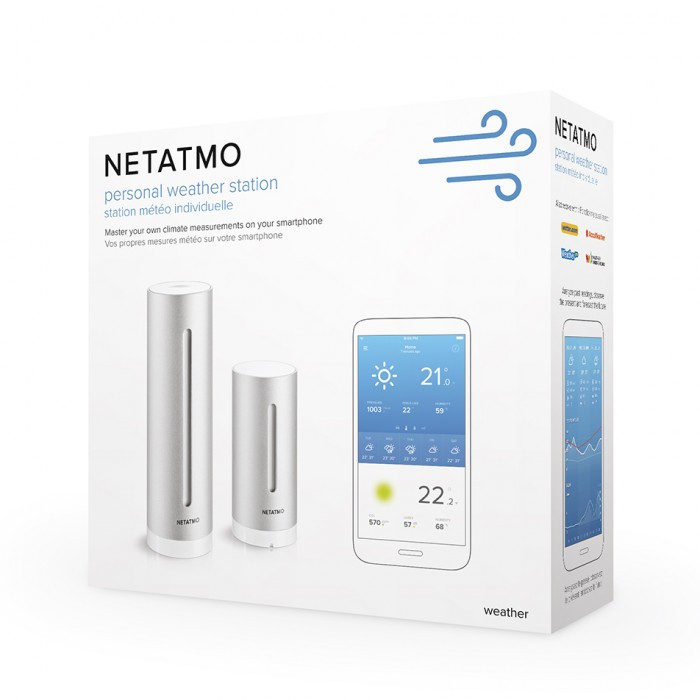 Support pluviomètre / anémomètre Station météo Netatmo — Raig