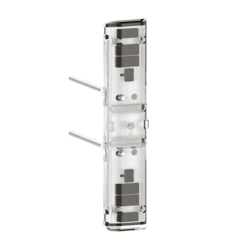 Voyant témoin Easy-Led brochable à LEDs blanches 230V Mosaic - Socle gris - 067686L - Legrand