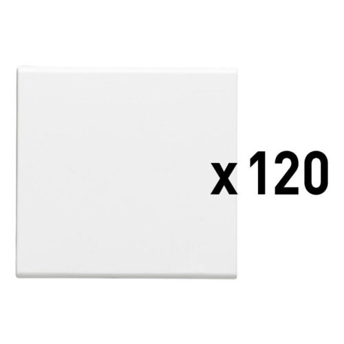 Lot de 120 interrupteurs ou va-et-vient 10AX 250V~ Easy-Led Mosaic - 2 modules - Blanc - 077098L - Legrand