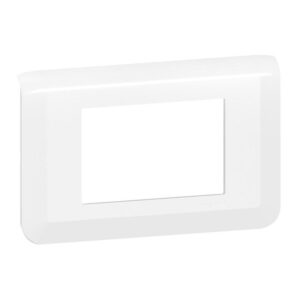 Plaque de finition 3 modules Mosaic - Blanc - 078803L - Legrand