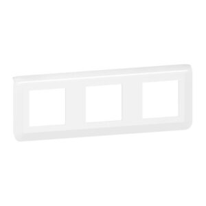 Plaque de finition horizontale 3x2 modules Mosaic - Blanc - 078806L - Legrand
