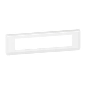 Plaque de finition horizontale 10 modules Mosaic - Blanc - 078810L - Legrand