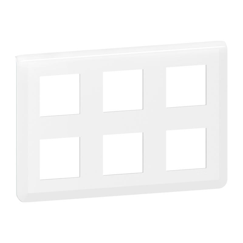 Plaque de finition pour 2 x 3 x 2 Modules Mosaic – Legrand