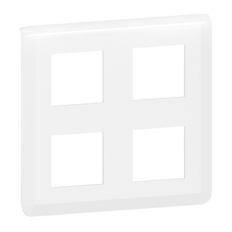 Plaque de finition pour 2 x 2 x 2 Modules Mosaic – Legrand