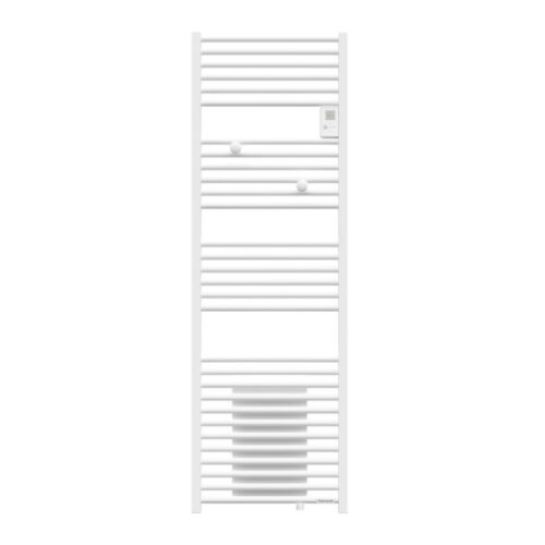 Radiateur sèche-serviettes - Riva 4 mixte avec soufflerie 1750W blanc satin - Thermor