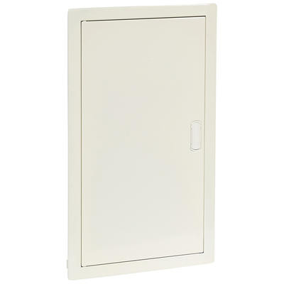 Coffret modulaire encastré 2 rangées avec porte métal blanche - 24 modules - 001532 - Legrand