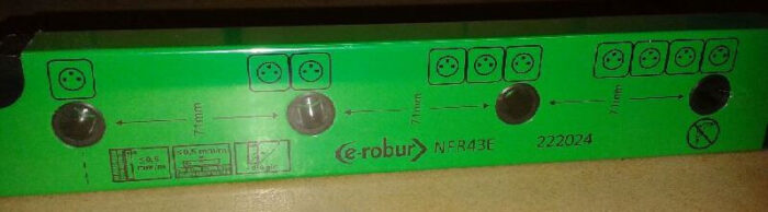 Niveau d'électricien à fioles - 222024 - E-Robur