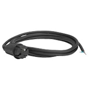 Rallonge à câbler avec fiche 2P - 16A - Cordon caoutchouc 3m - 051631 - Legrand