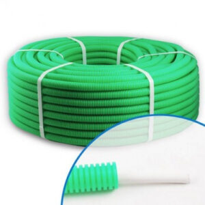 Gaine ICTA préfilée câble antenne TV 17 VATC - Diamètre 20mm - Rouleau de 100 m