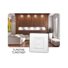 Télécommande Murale Power - 2 Touches - Poussoir - Yokis