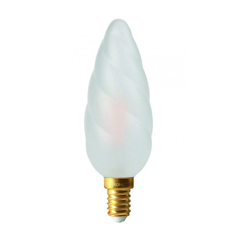 Ampoule Led Flamme Filament - Torsadée géante F15 dim - 4W - E14 - 713202 - Girard Sudron