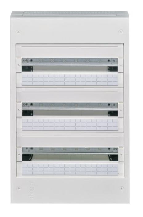 Coffret Vega 18 Modules - 3 Rangées - VB318A - Hager