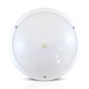 Hublot Led 18W avec détecteur - 230 V - Blanc - 4500K - 779002 - Miidex Lighting