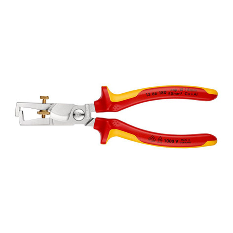 Pince à dénuder VDE isolée pour câble Ø5mm - 1366180 - Knipex