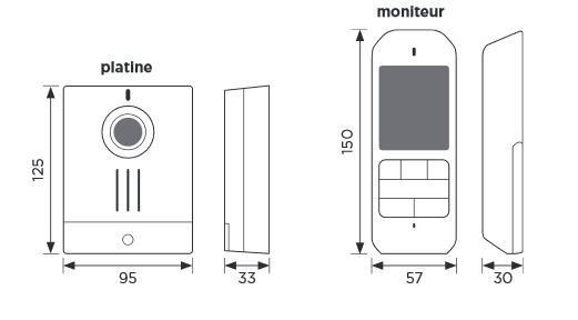 Carillon vidéo sans fil WL 11 AIPHONE