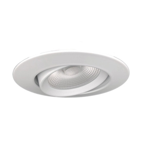 Spot LED Folk 7W - Orientable - CTC 2700/3000/4000K - Blanc - FOL6WCTC - Asled