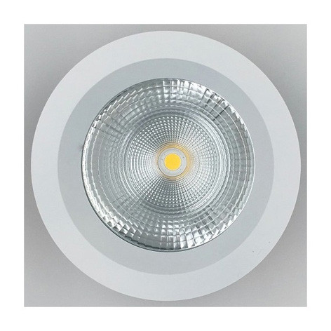 Luminiaire Downlight Fusion - 20W - Blanc - 3000K - 20WDLBC - Asled