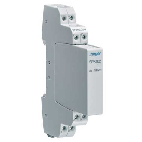 Parafoudre pour ligne ADSL - 2P - SPK102 - Hager