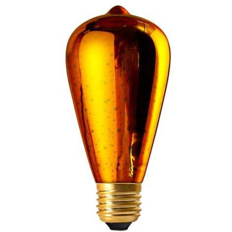 Ampoule Led Filament Edison Cosmos Gold - 4W - 2000K - culot E27 - 16001 - Girard Sudron