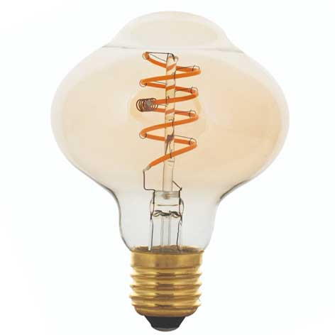Ampoule Led Filament Madeleine - Or- E27 - 160 lm - 2200K - 4W - 80100039427 - Bailey