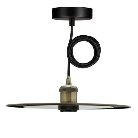 Suspension Set Slim DIY - Bronze - culot E27- 143876 - Bailey