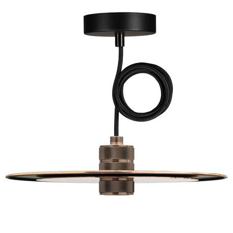 Suspension Set Slim DIY - Or rosé - culot E27- 143877 - Bailey