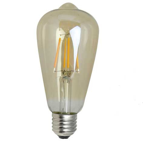Ampoule Led FIL outdoor - Or - IP65 - E27 - 320 lm - 2700K - 4W - 142434 - Bailey