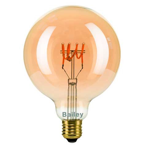 Ampoule Led Filament Leslie - Or - E27 - 160lm - 2200K - 4W - 80100039074 - Bailey