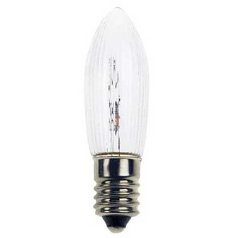 Ampoule Led E10 - 0,3W pour les décorations de fêtes, guirlandes...