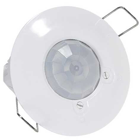 Détecteur de mouvement autonome ECO1 3 fils avec neutre – fixation au plafond – Blanc – 048941 – Legrand