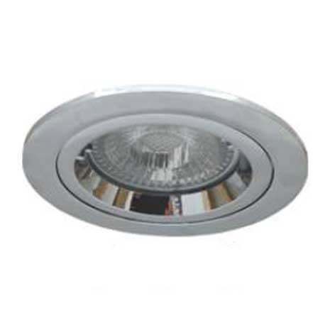 Pack Spot LED mercure MBF 6W - 4000K - Chromé - GU10 - Aéorospot