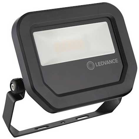 Projecteur Floodlight - Noir - 10W - 4000K - 1200lm - IP65 100° - 420885 - Ledvance
