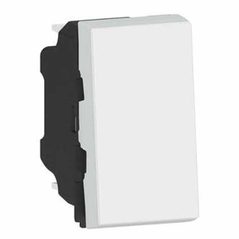 Poussoir témoin 6A 250V~ 1 module – Mosaic – Blanc – 077033L – Legrand