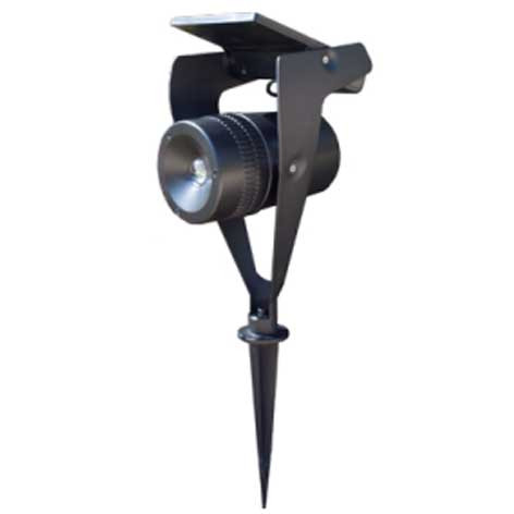 Spot solaire noir à planter ultrapuissant -150 lumens - éclairage garanti toute la nuit - 401292 - Watt Home
