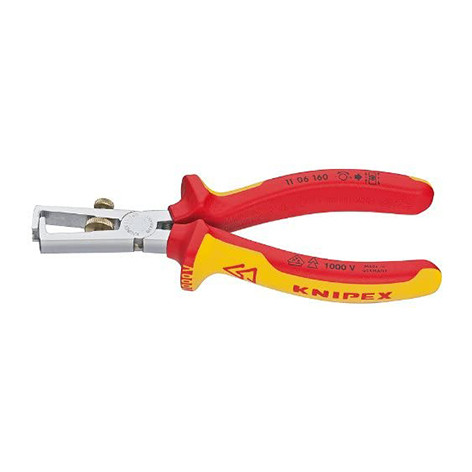 Pince à dénuder isolée chromé - 1106160 - Knipex