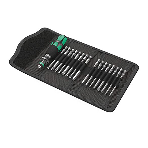 Set 17 tournevis Kraftform kompakt 60 PH/PZ/HX/TXBO – 05059295001 – Wera