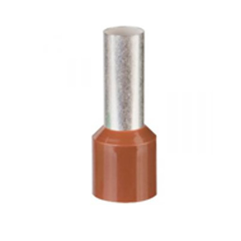 Embout de câblage préisolés - pour fil souple 10mm2 - par sachet de 100 - 7171021 - Mecatraction