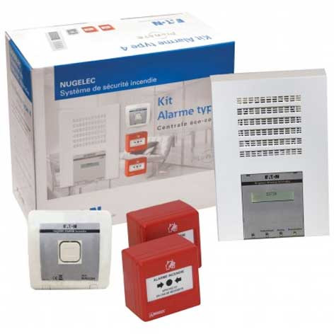 Kit Alarme Incendie Type 4 - Sans fil - NUG30997 - Nugelec