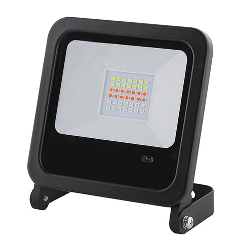 Projecteur LED 30W étanche avec couleur changeante et télécommande - ILFLRGB030 - Integral led
